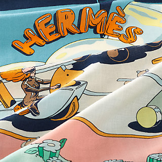 Hermès Locomotion shawl 140 | Hermès Mainland China